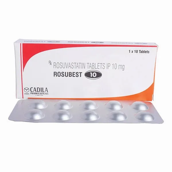 Rosuvastatin 10mg - Rosubest 10mg