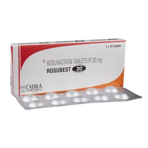 Rosuvastatin 20mg - Rosubest 20mg