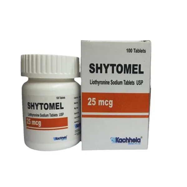 Shytomel 25mcg - Liothyronine T3 Tablets 25mcg 