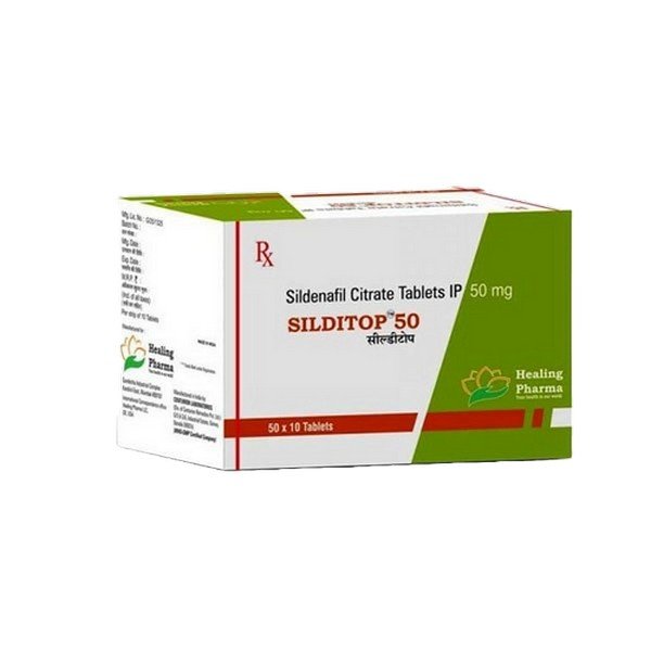 Silditop 50mg - Sildenafil Citrate 50mg