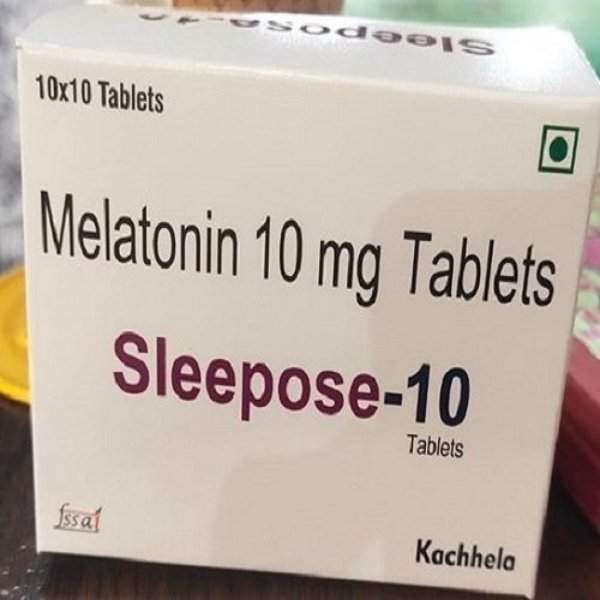 Sleepose 10mg - Melatonin 10 mg Tablet