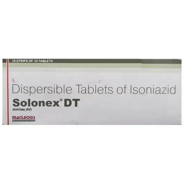 Solonex DT 100mg - Isoniazid 100mg