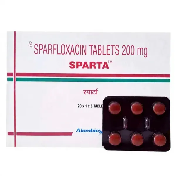 Sparta 200 – Sparfloxacin 200mg