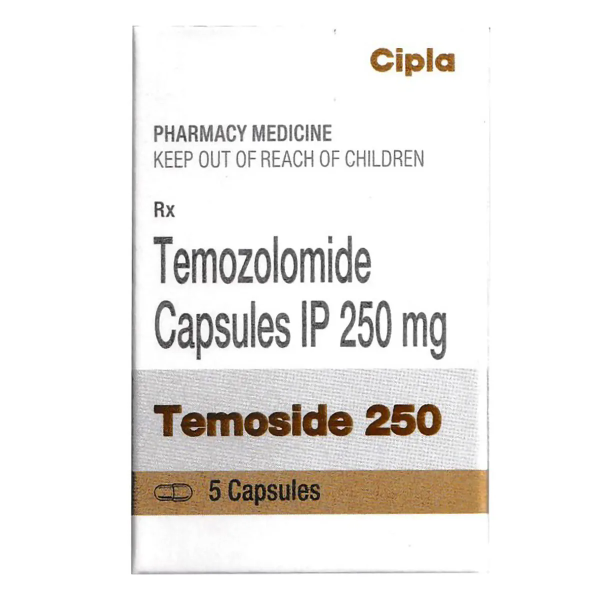 TEMOSIDE 250mg - TEMOZOLOMIDE 250mg