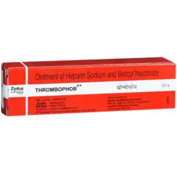 Thrombophob Ointment – Heparin Sodium/Benzyl Nicotinate