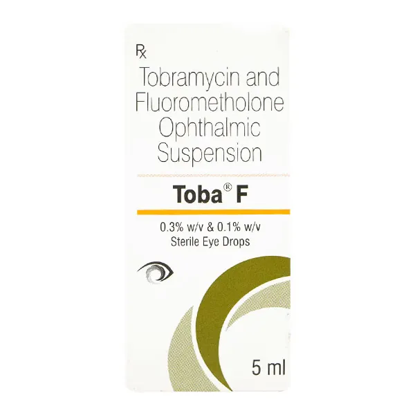 Toba F Eye Drop – Tobramycin/Fluorometholone