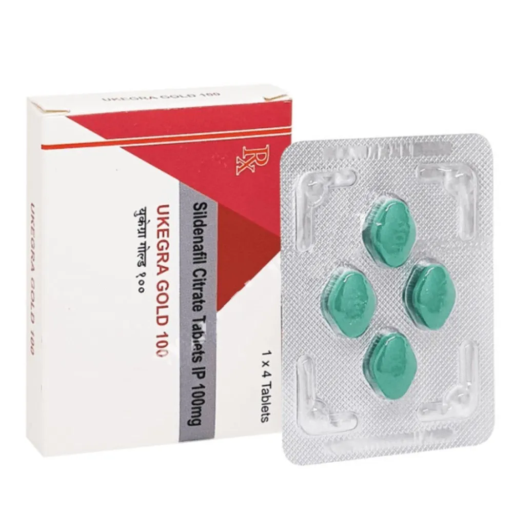 Ukegra Gold 100 mg – Sildenafil Citrate
