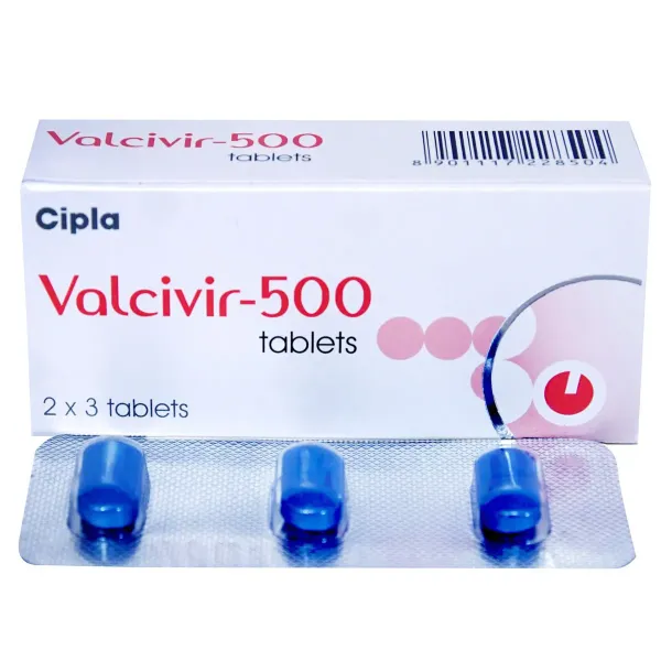 Valcivir 500Mg – Valacyclovir Tablet
