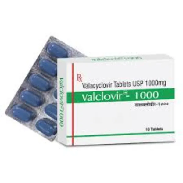 Valclovir 1000mg – Valacyclovir Tablet