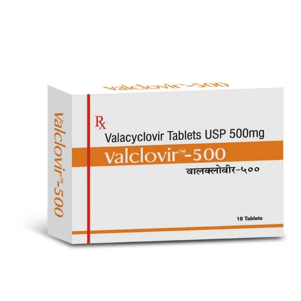 Valclovir 500mg – Valacyclovir 500 mg