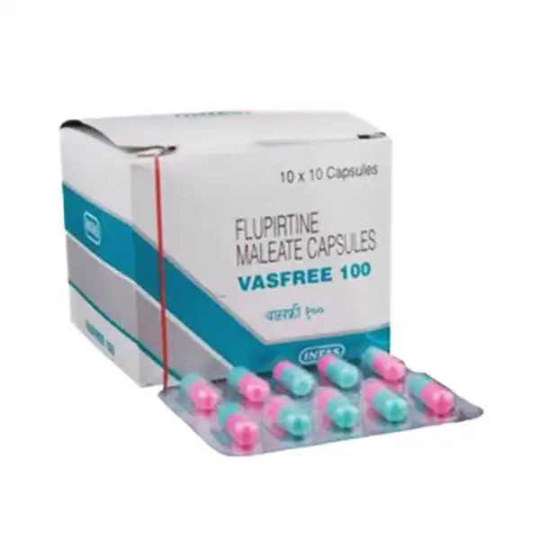 Vasfree 100 mg – Flupirtine Capsules