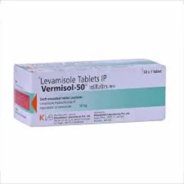 Vermisol 50mg – Levamisole 50 mg Tablet