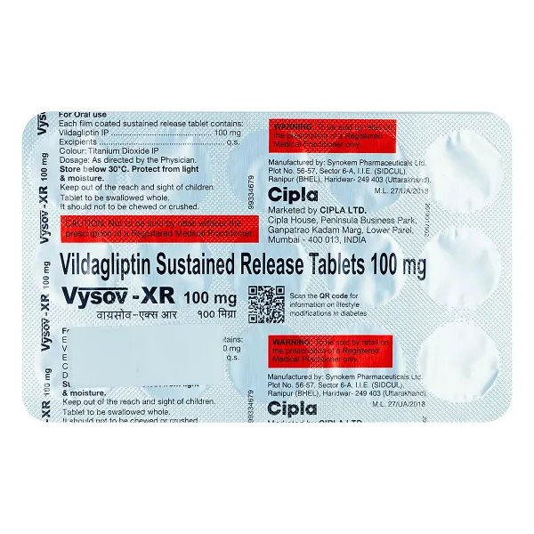 Vildagliptin 100mg - Generic Meds