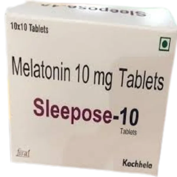 Sleepose 10mg - Melatonin 10 mg Tablet