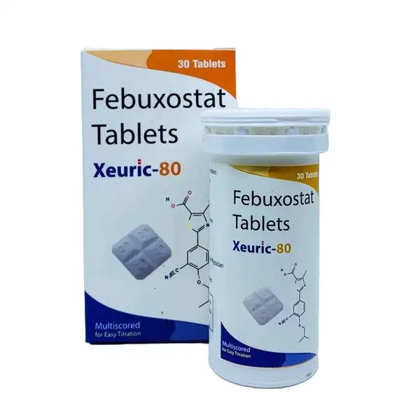 Xeuric 80 mg – Febuxostat Tablet