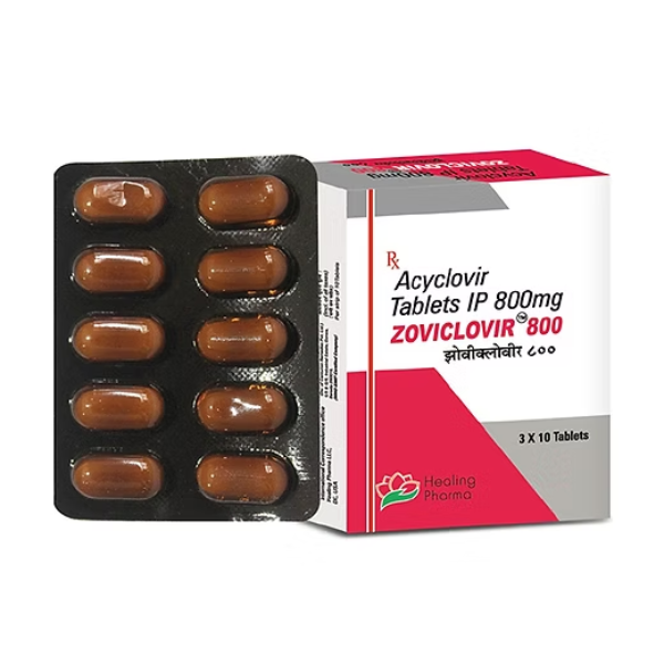 Zoviclovir 800mg - Acyclovir 800mg Tablet in USA
