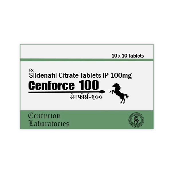 Cenforce 100mg (Blue Pill) – Sildenafil Citrate Tablets