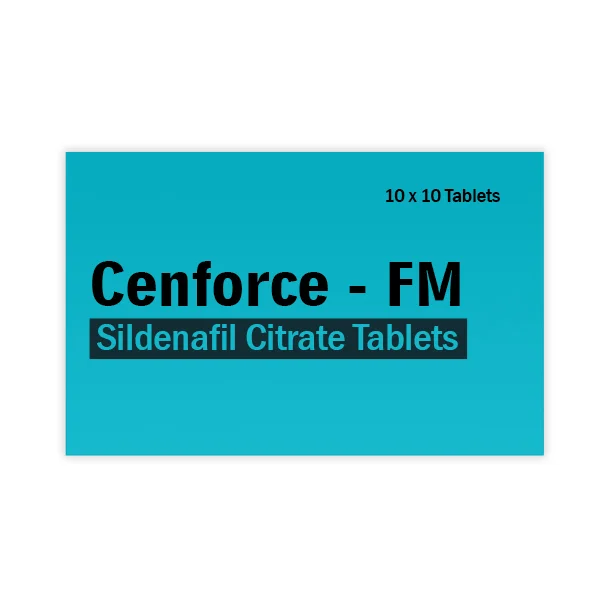 Cenforce FM 100mg – Sildenafil Citrate Tablets