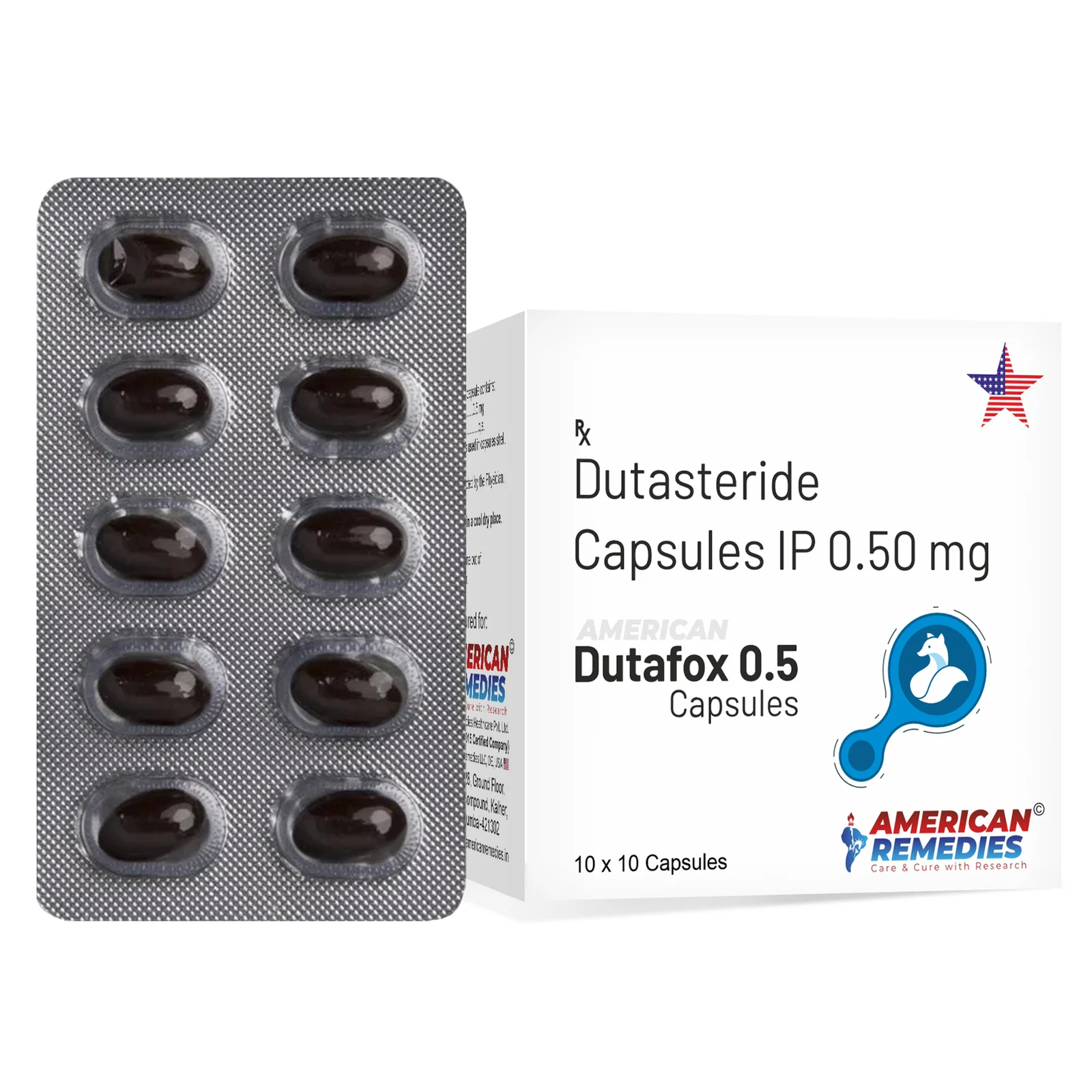 Dutafox 0.5mg - Dutasteride 0.5mg