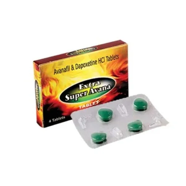 Extra Super Avana - Avanafil/Dapoxetine
