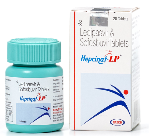 HEPCINAT LP 400mg/90mg - SOFOSBUVIR/LEDIPASVIR