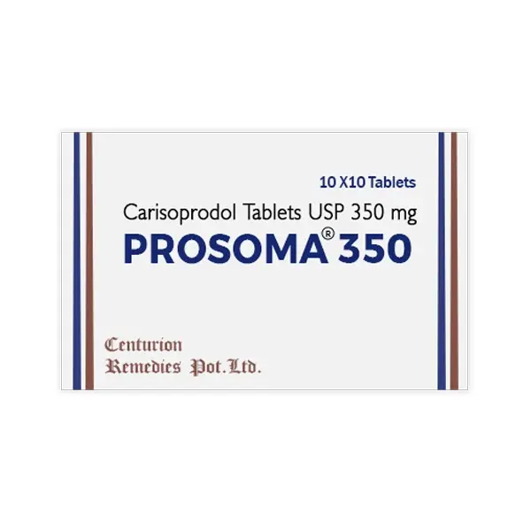 Prosoma 350 mg - Carisoprodol Tablet
