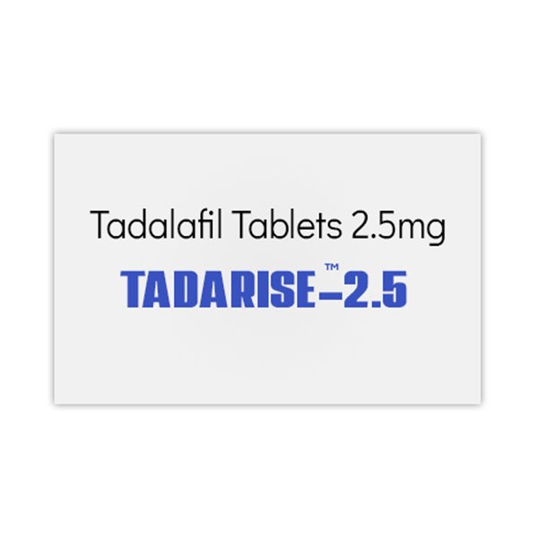 Tadarise 2.5mg - Tadalafil 2.5mg