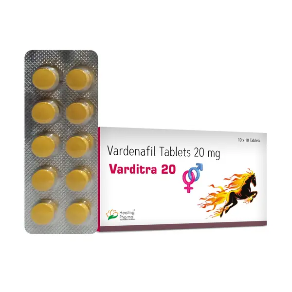 Varditra 20mg - Vardenafil 20mg