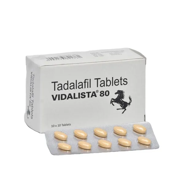 Vidalista 80Mg - Tadalafil Tablet