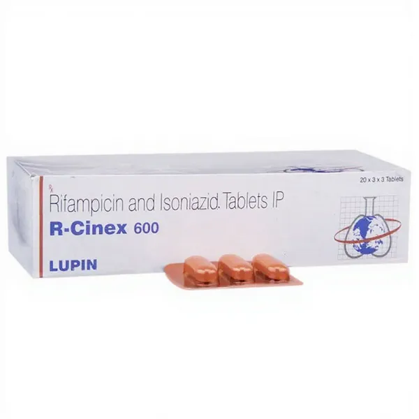 R-Cinex 600mg - Isoniazid/Rifampicin Tablet 600mg