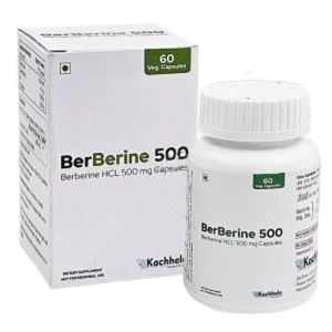 Berberine HCL 500 mg Capsules
