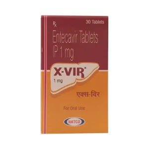 X-VIR 1mg - ENTECAVIR Tablet 1mg