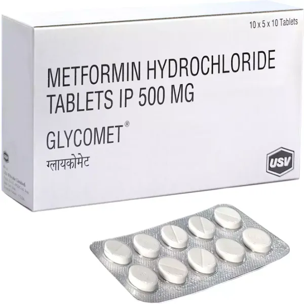 Glycomet 250 mg - Metformin Tablet 