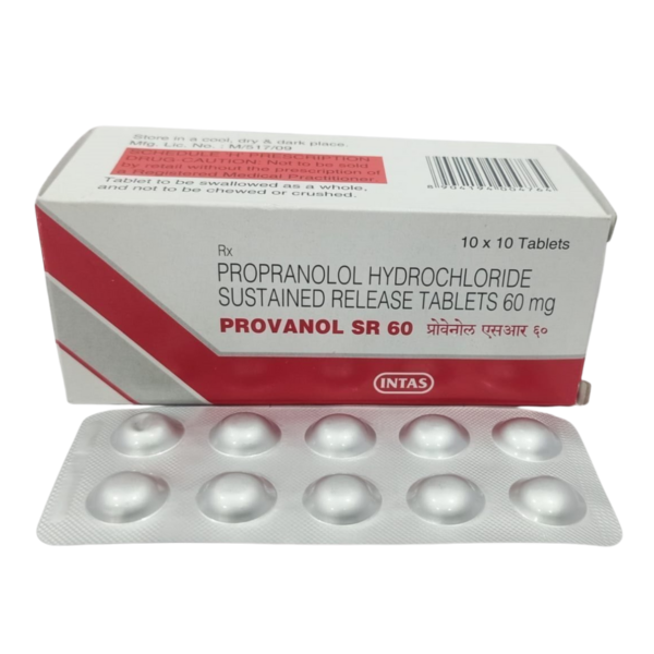 Propranolol 60 mg – P-Nolol Tablet