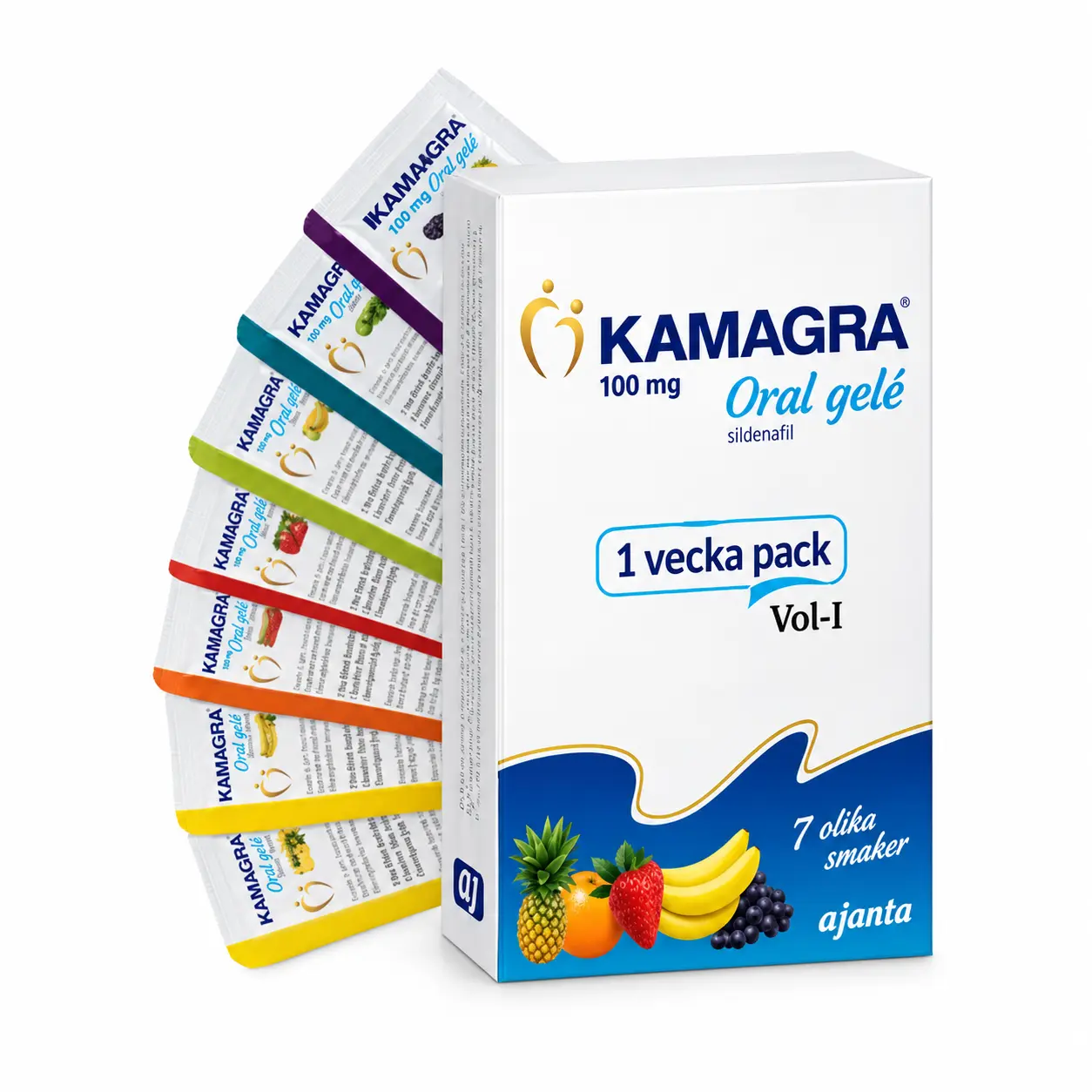 Kamagra Oral Jelly (Sildenafil Citrate) Week Pack